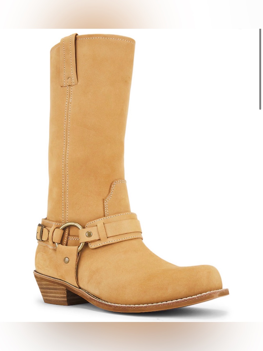 Jeffrey Campbell Waylon Suede Western Boot US 6 $395 SOLD OUT STYLE!
